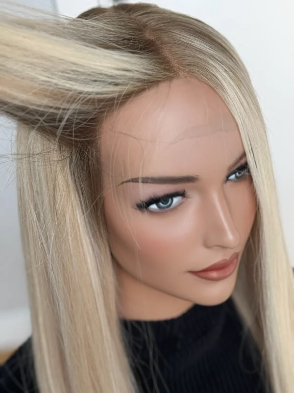 Peruka Top LACE Front Naturalna 'KATARZYNA ' - obrazek 4