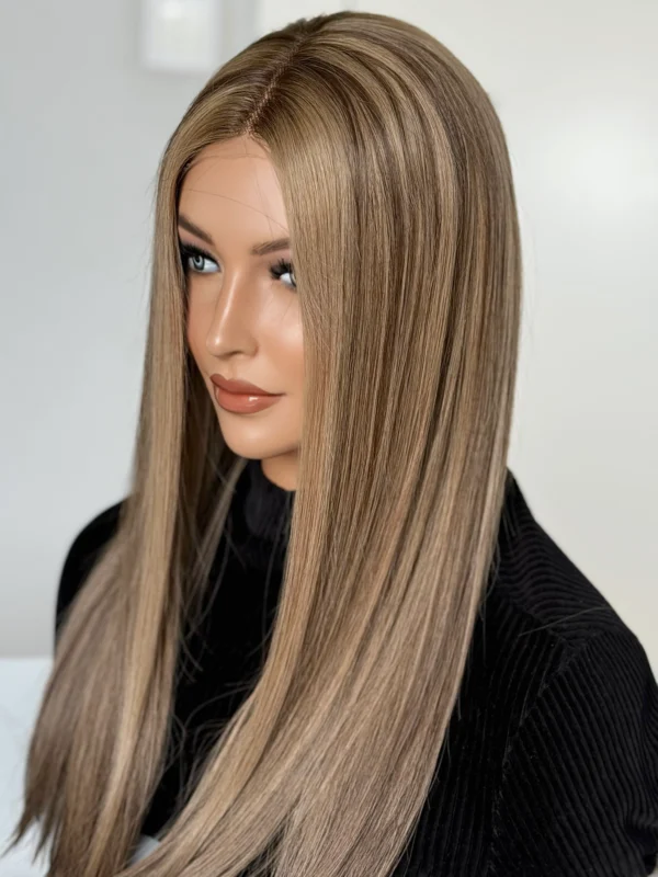 Peruka Top LACE Front Naturalna 'ADRIANNA ' - obrazek 5