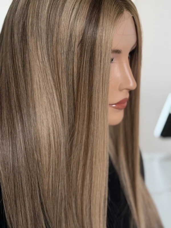 Peruka Top LACE Front Naturalna 'ADRIANNA ' - obrazek 6