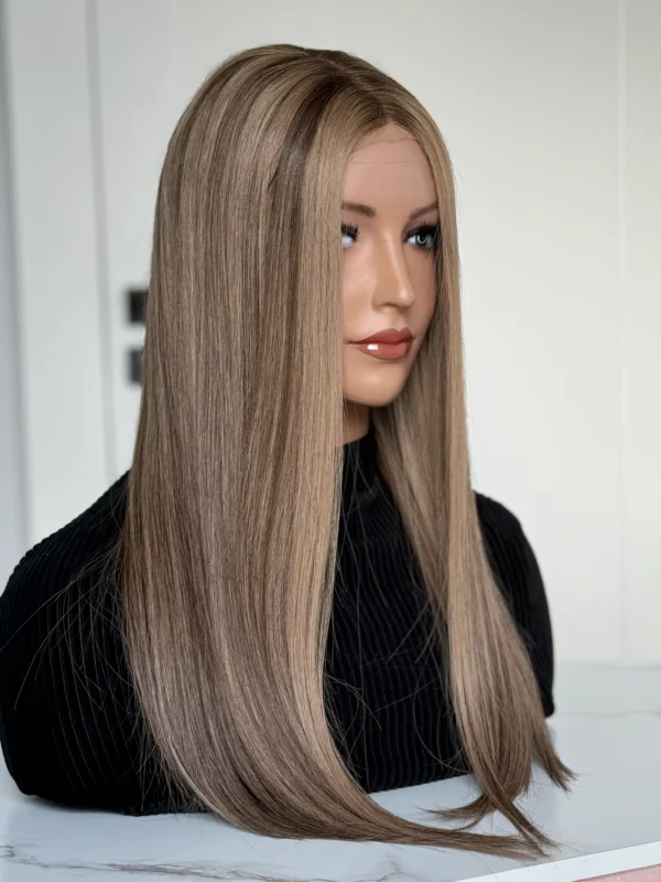 Peruka Top LACE Front Naturalna 'ADRIANNA ' - obrazek 7