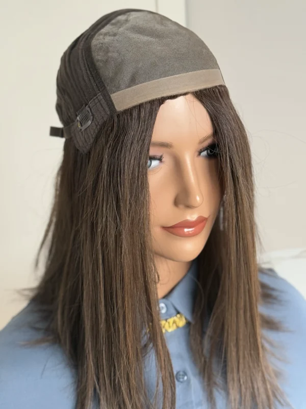 Peruka MONO TOP WIG   5X5 Naturalna  'YANA ' - obrazek 2