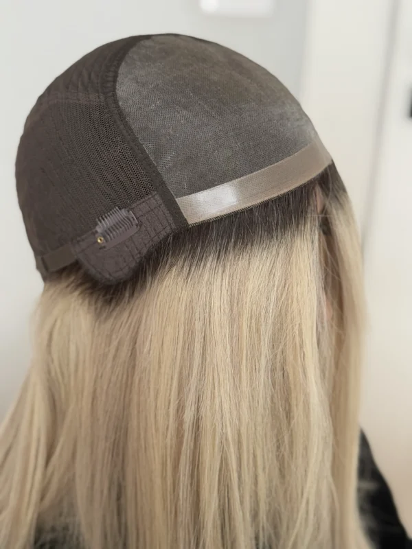 Peruka MONO TOP WIG   5X5 Naturalna  'ILONA  ' - obrazek 2
