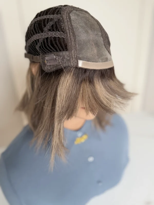 Peruka MONO WEFT WIG  Naturalna  'LEONA  ' - obrazek 3
