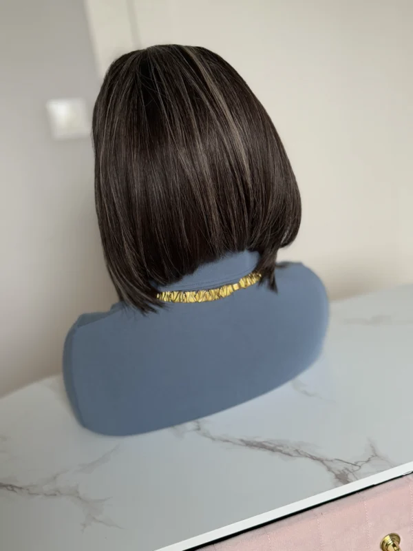 Peruka MONO WEFT WIG  Naturalna z grzwką  'RENATA  ' - obrazek 3