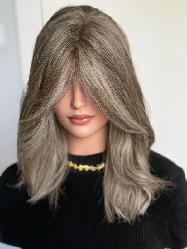 Peruka Top PREMIUMS SWISS   LACE Front   5X5 Naturalna  'INEZ '