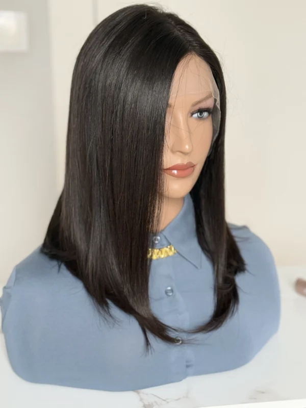 Peruka Top PREMIUM  LACE Front Naturalna PREMIUM 'OLGA ' - obrazek 3