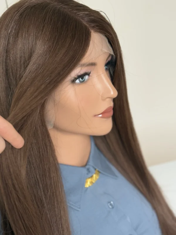 Peruka Top PREMIUM  LACE Front Naturalna PREMIUM 'SAMANTHA ' - obrazek 4