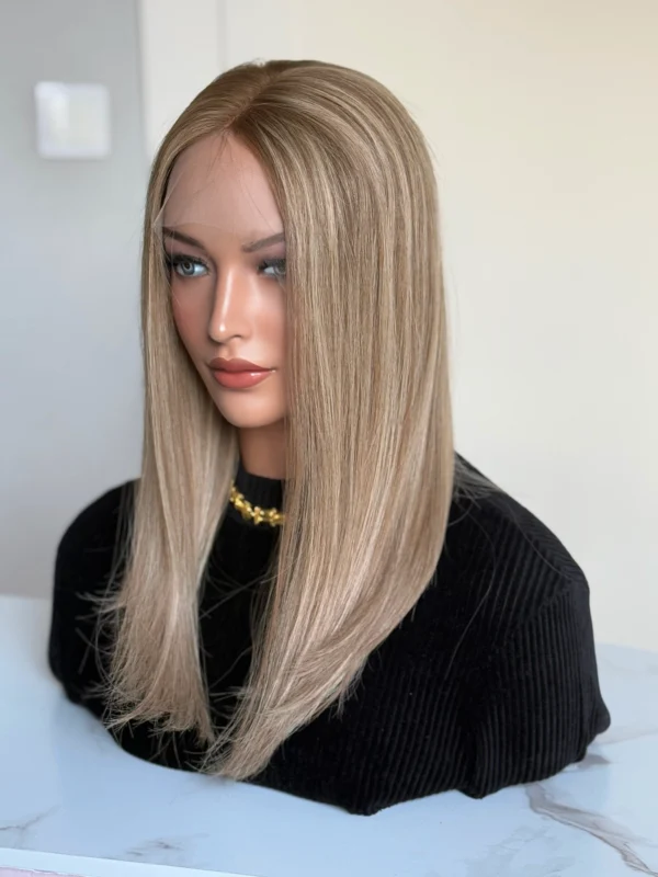 Peruka Top PREMIUM  LACE Front Naturalna  'ARLETA ' - obrazek 4