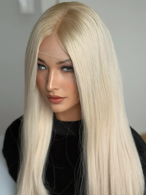 Peruka Top LACE Front Naturalna PREMIUM 'KAMILA ' - obrazek 4