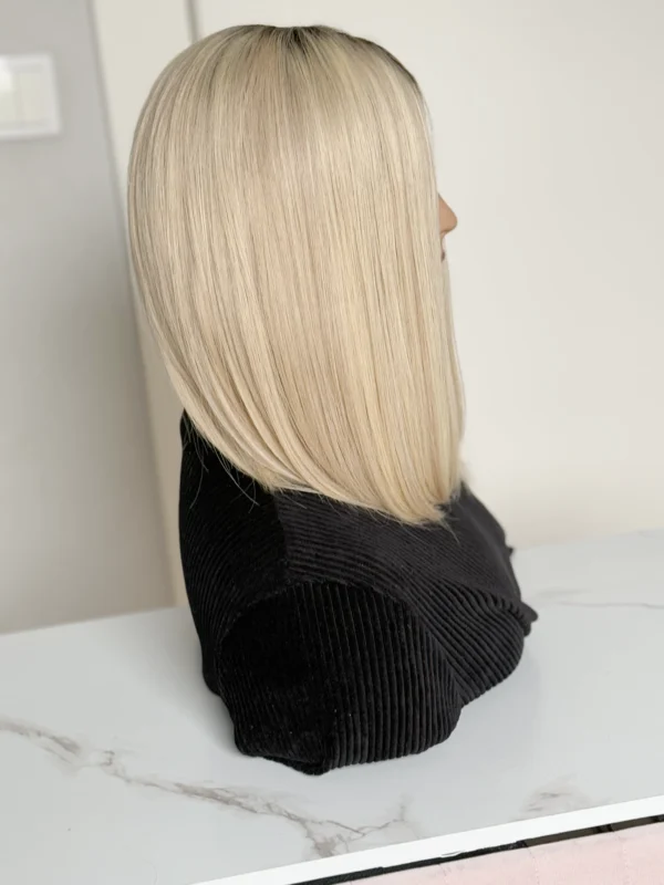 Peruka MONO TOP WIG   5X5 Naturalna  'ILONA  ' - obrazek 4