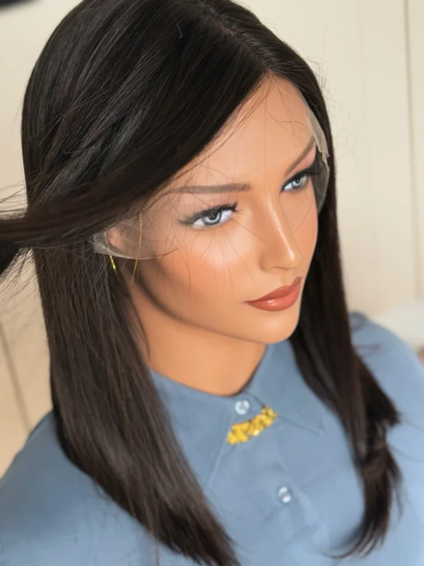Peruka Top PREMIUM  LACE Front Naturalna PREMIUM 'OLGA ' - obrazek 4