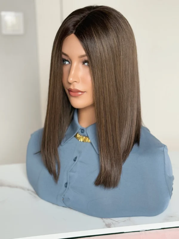 Peruka MONO TOP WIG   5X5 Naturalna  'YANA ' - obrazek 5