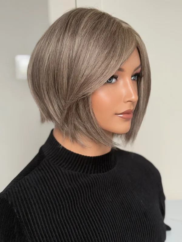Peruka MONO TOP WIG   5X5 Naturalna  'NINA  ' - obrazek 4