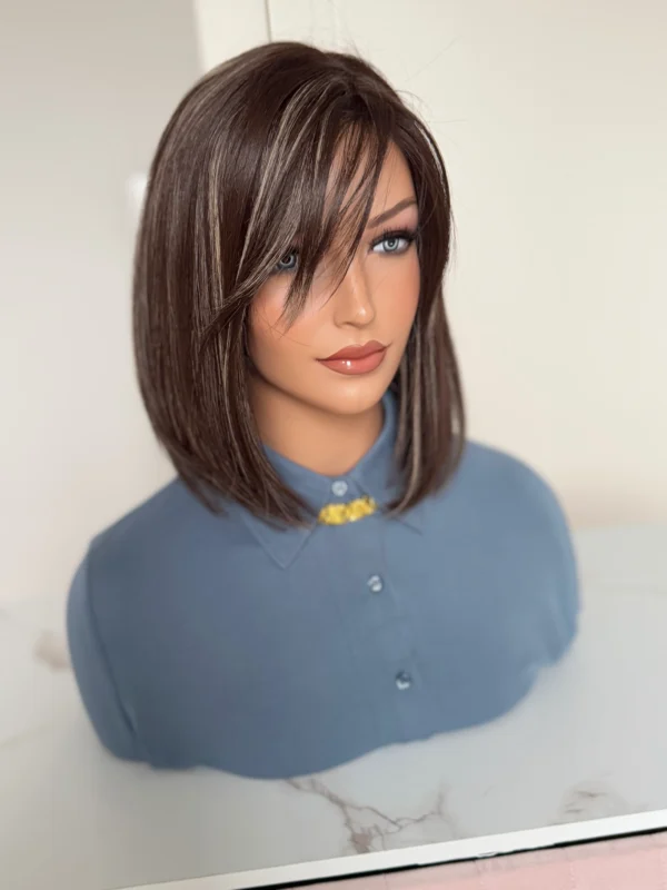Peruka MONO WEFT WIG  Naturalna z grzwką  'RENATA  '