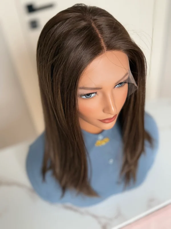 Peruka Top PREMIUM  LACE Front Naturalna PREMIUM 'LILIANA' - obrazek 5