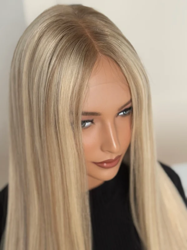 Peruka Top LACE Front Naturalna PREMIUM 'EMILY' - obrazek 5