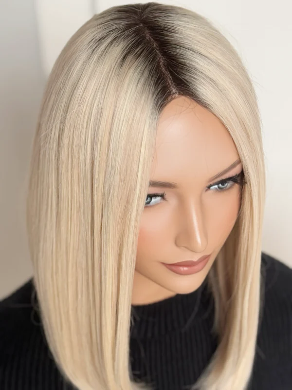 Peruka MONO TOP WIG   5X5 Naturalna  'ILONA  ' - obrazek 7