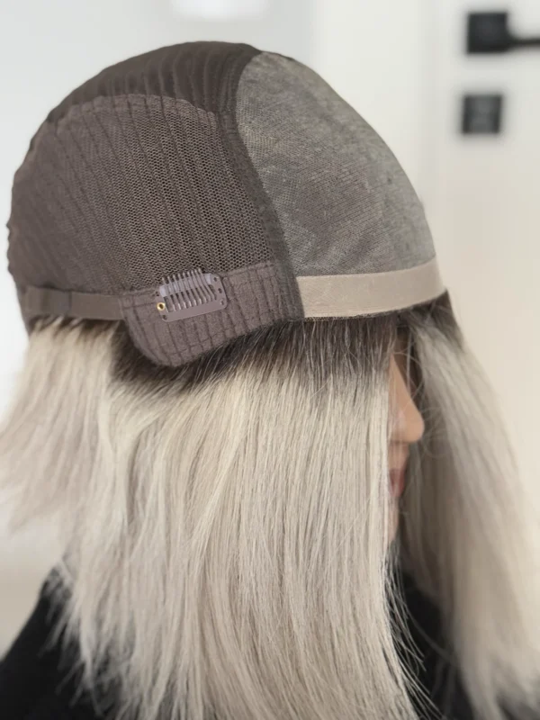 Peruka MONO TOP WIG   5X5 Naturalna  'MARIETA ' - obrazek 6