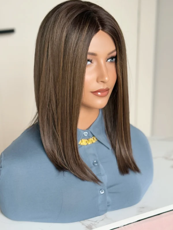 Peruka MONO TOP WIG   5X5 Naturalna  'YANA '