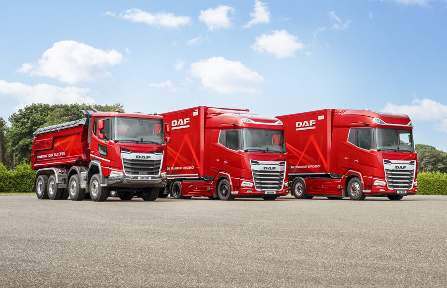 neue DAF-Lkw